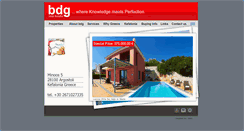 Desktop Screenshot of bdg.gr