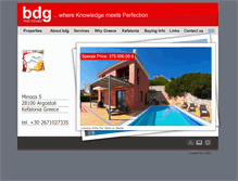 Tablet Screenshot of bdg.gr